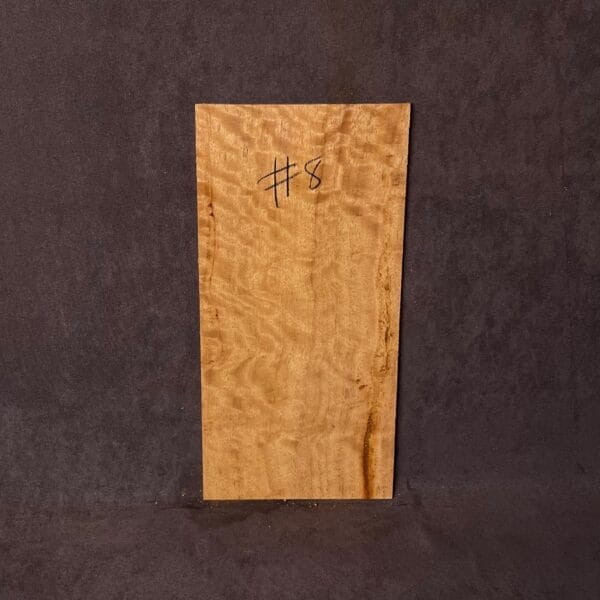 Blackbutt Burl Guitar Headstock Veneer