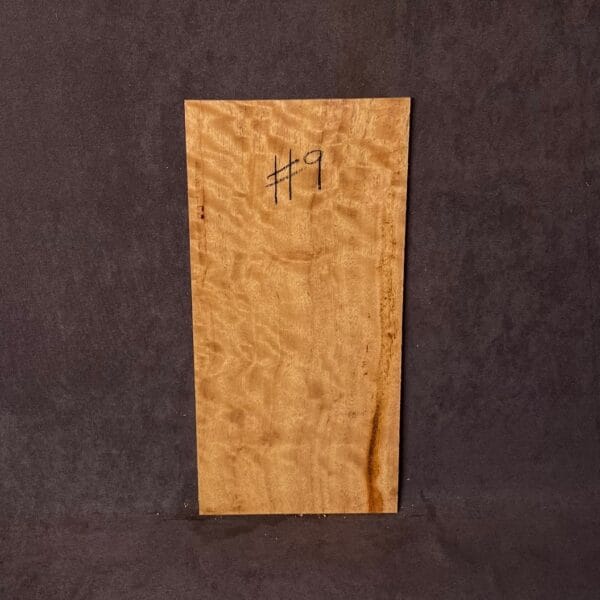 Blackbutt Burl Guitar Headstock Veneer