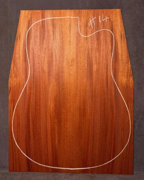 Red Cedar Acoustic Guitar Soundboard