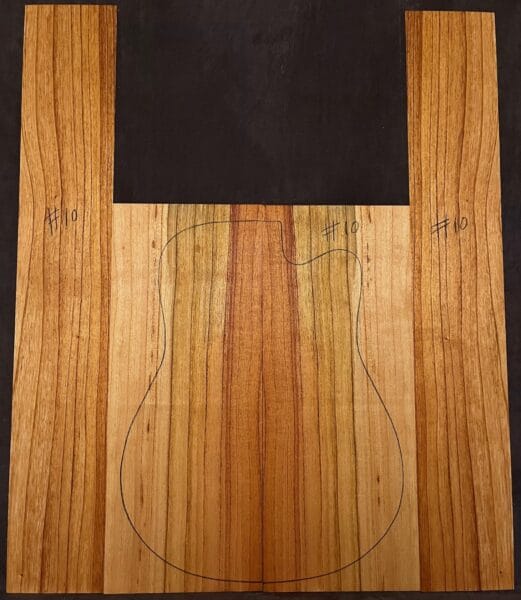 White Cedar Acoustic Guitar Back & Sides