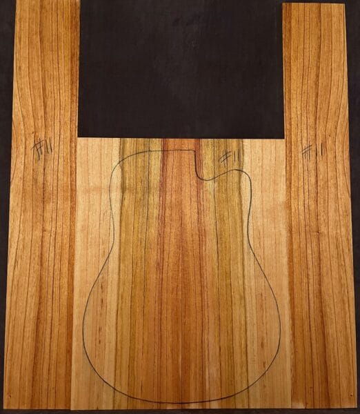White Cedar Acoustic Guitar Back & Sides
