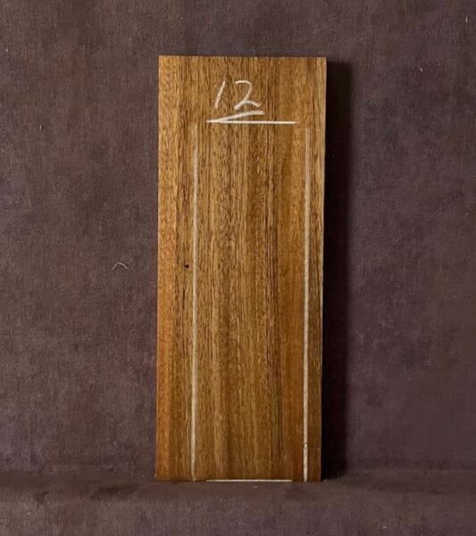 Queensland Walnut Acoustic Guitar Bridge