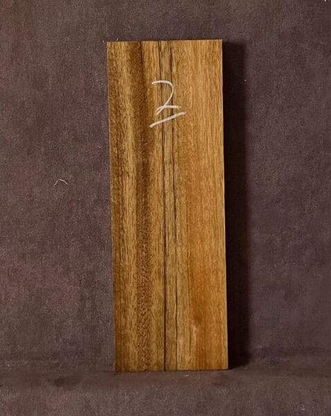 Queensland Walnut Acoustic Guitar Bridge