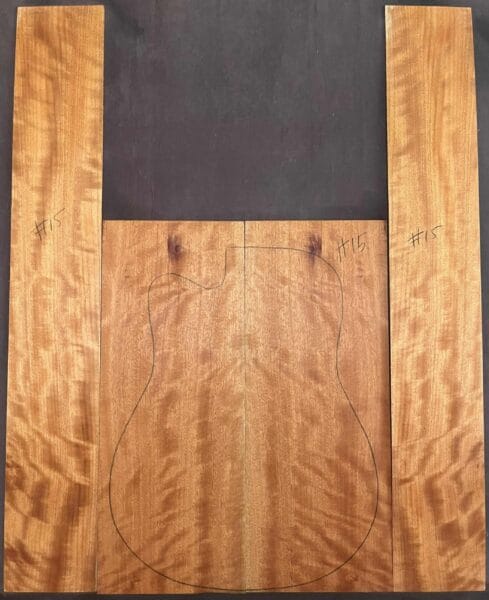 Acoustic guitar wood supplies