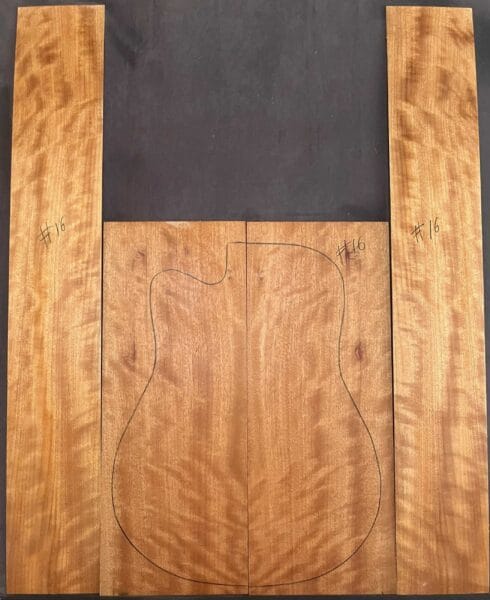 Acoustic guitar wood supplies