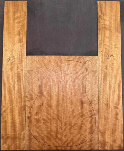 Acoustic guitar wood supplies