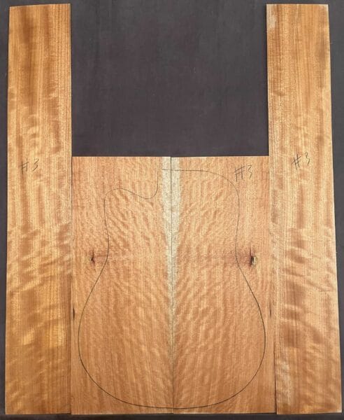 Acoustic guitar wood supplies