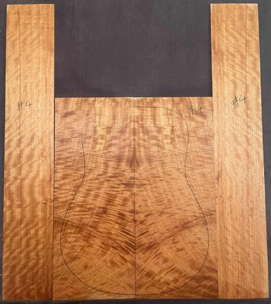 Acoustic guitar wood supplies