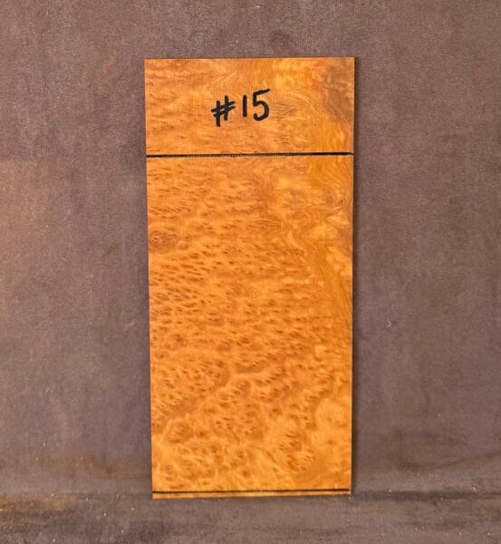 Guitar Headstock Veneer