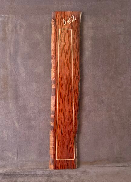 Flame Sheoak Guitar Fretboard