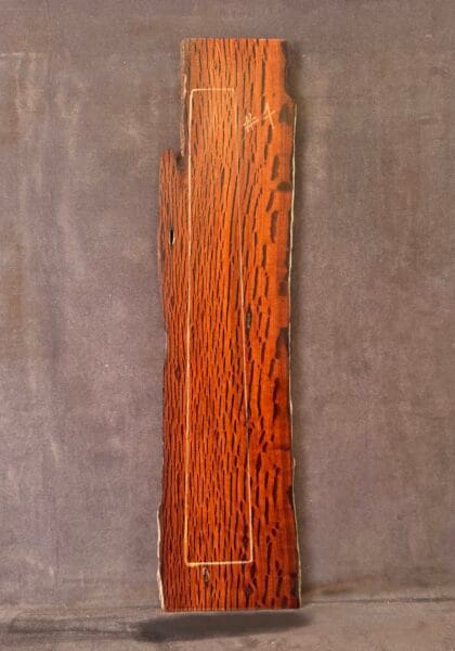 Flame Sheoak Guitar Fretboard
