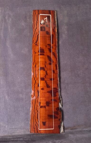 Flame Sheoak Guitar Fretboard