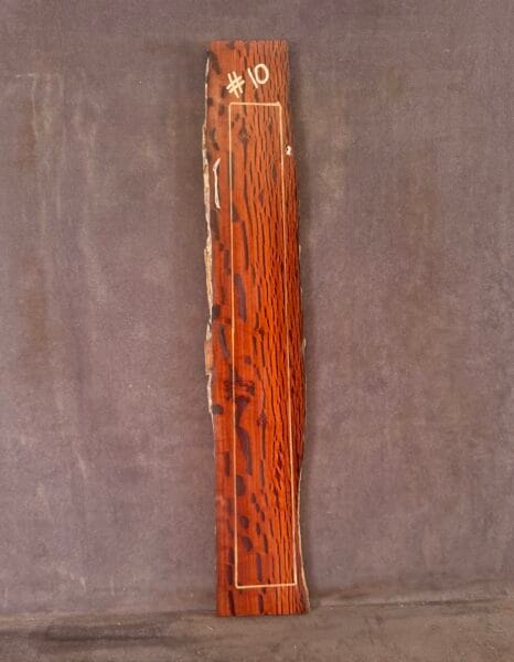 Flame Sheoak Guitar Fretboard