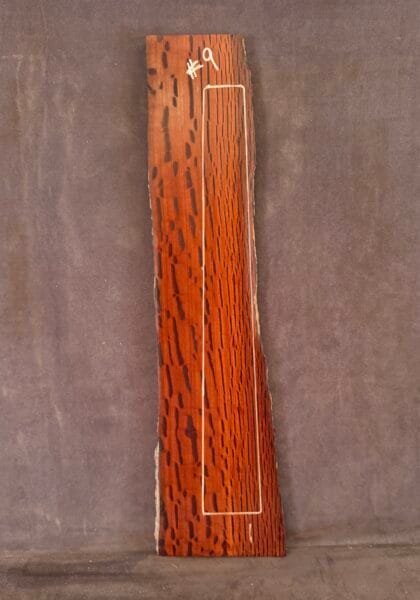Flame Sheoak Guitar Fretboard