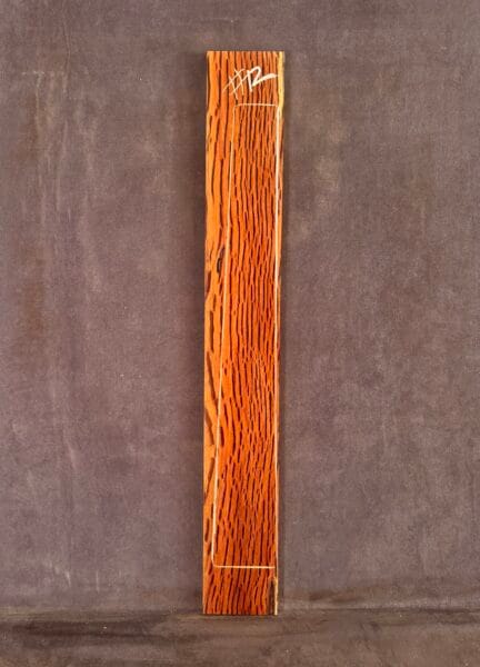 Flame Sheoak Guitar Fretboard