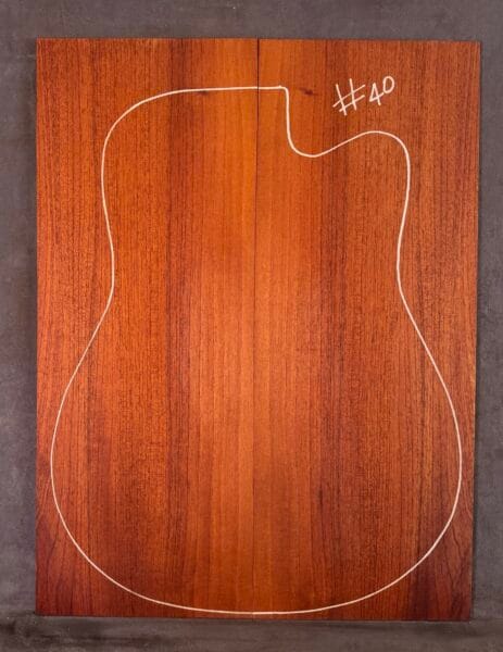 Red Cedar Acoustic Guitar Soundboard