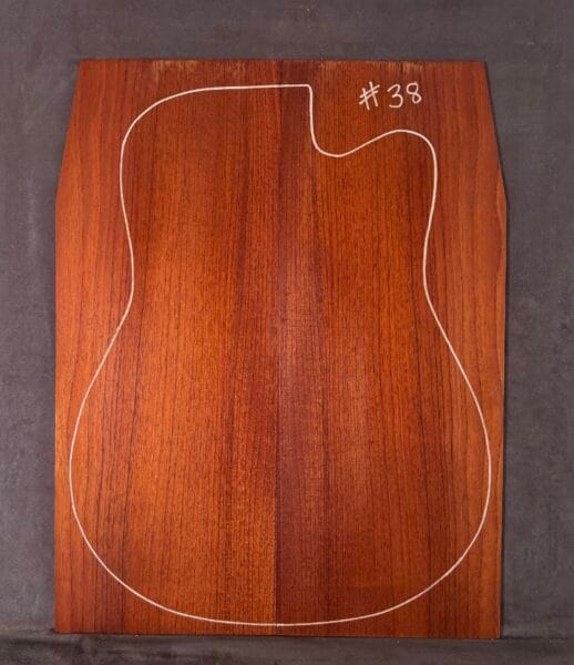 Red Cedar Acoustic Guitar Soundboard