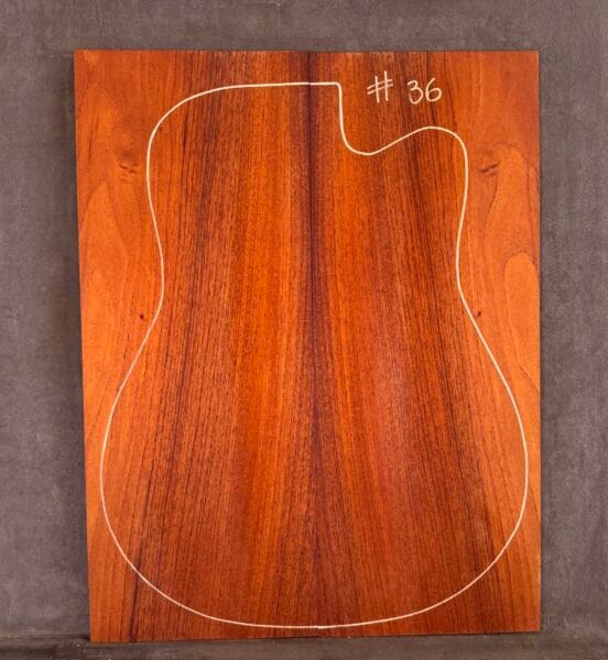 Red Cedar Acoustic Guitar Soundboard