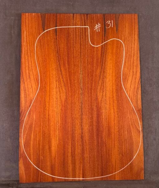 Red Cedar Acoustic Guitar Soundboard