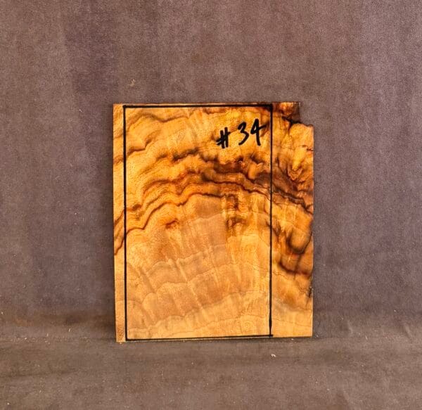 Guitar Camphor Laurel Headstock Veneer Tonewood