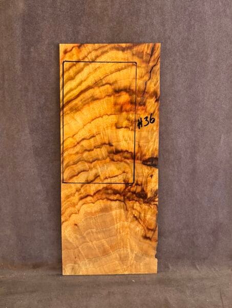 Guitar Camphor Laurel Headstock Veneer Tonewood