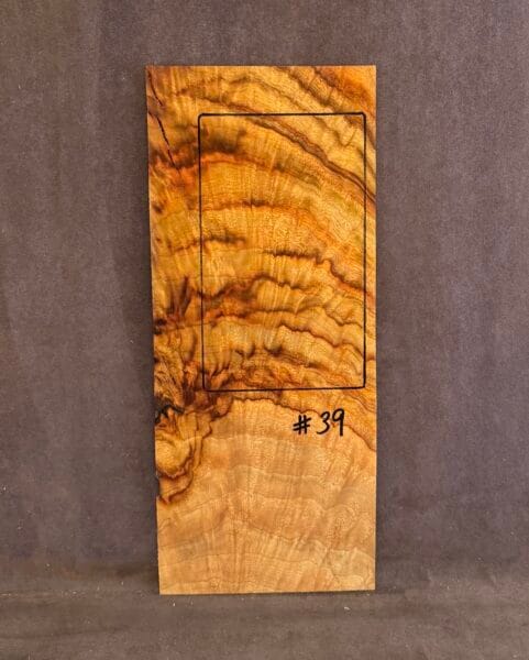 Guitar Camphor Laurel Headstock Veneer Tonewood