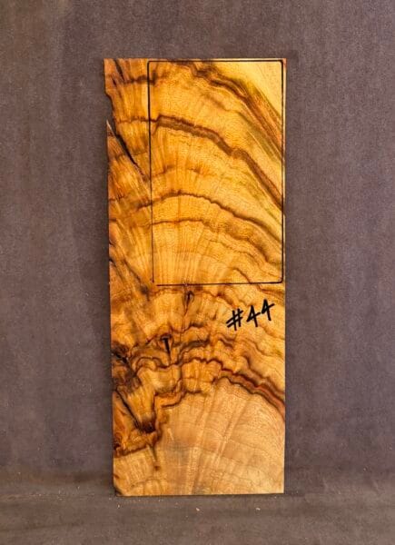 Guitar Camphor Laurel Headstock Veneer Tonewood