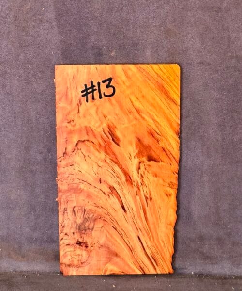 Guitar Headstock Veneer in Red Ash