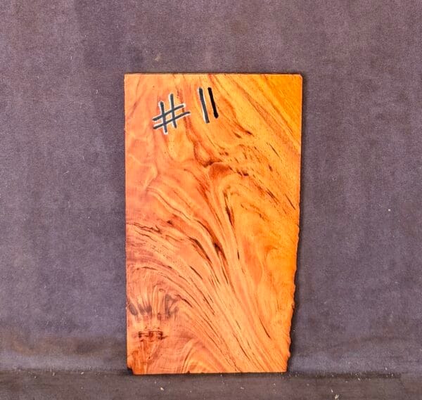 Guitar Headstock Veneer in Red Ash