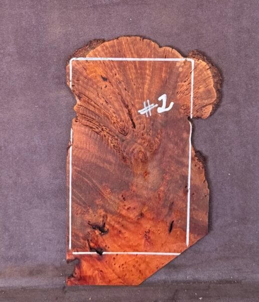 Acoustic and Electric Guitar Headstock Veneer