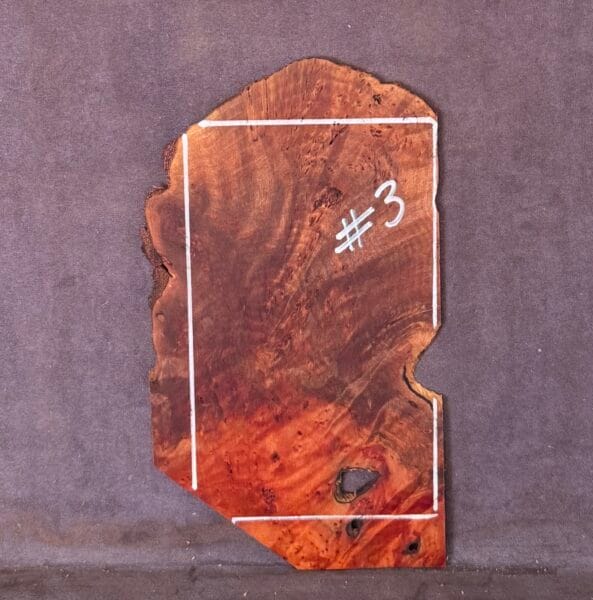 Acoustic and Electric Guitar Headstock Veneer