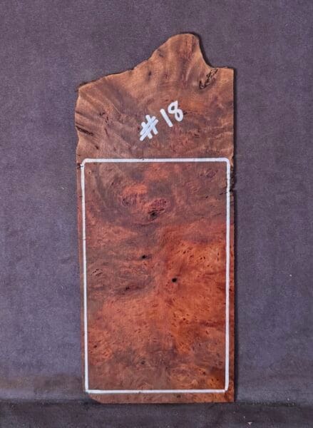 Acoustic and Electric Guitar Headstock Veneer