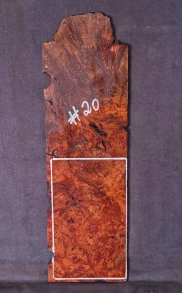 Acoustic and Electric Guitar Headstock Veneer