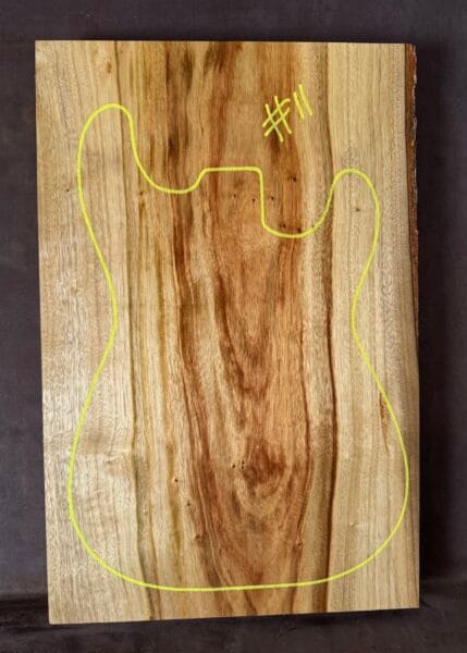 Electric Guitar One Piece Solid Body