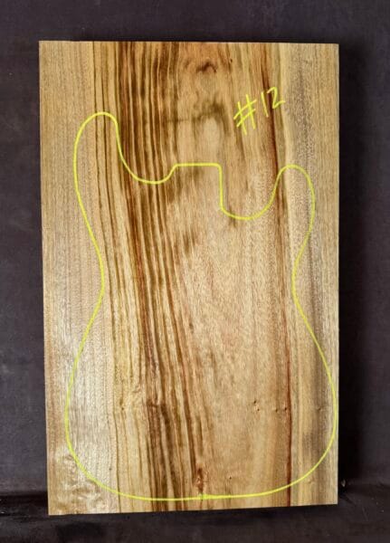 Electric Guitar One Piece Solid Body