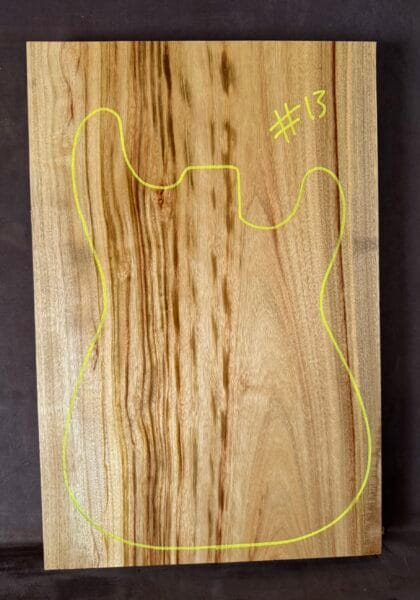 Electric Guitar One Piece Solid Body