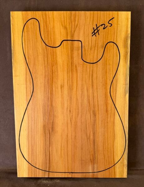 Electric Guitar Body Blank
