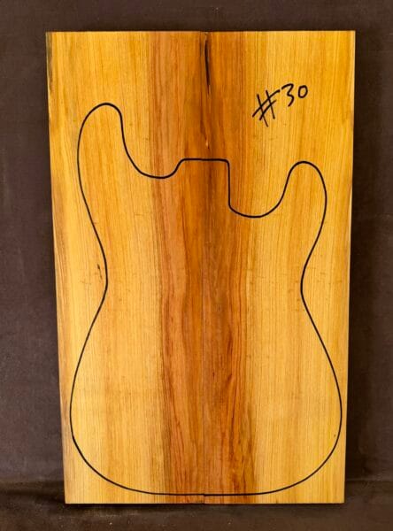 Electric Guitar Body Blank