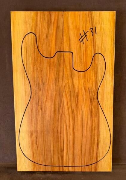 Electric Guitar Body Blank
