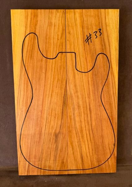 Electric Guitar Body Blank