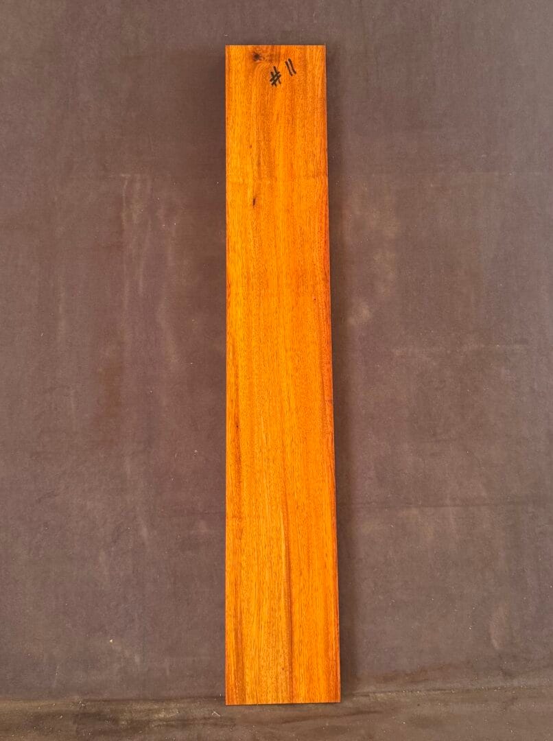 Red Rosewood (Narra) Electric Guitar Neck