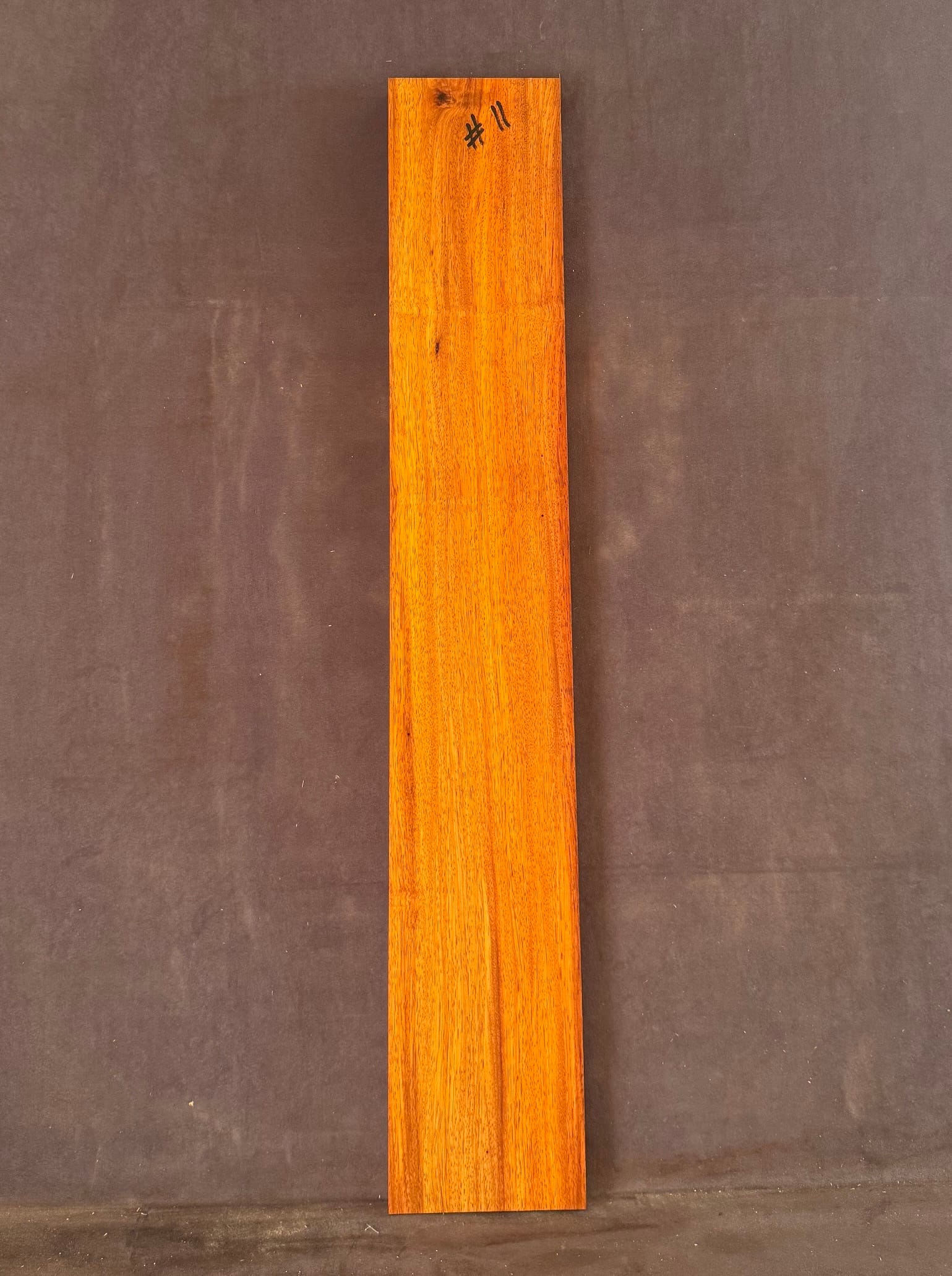 Red Rosewood (Narra) Electric Guitar Neck