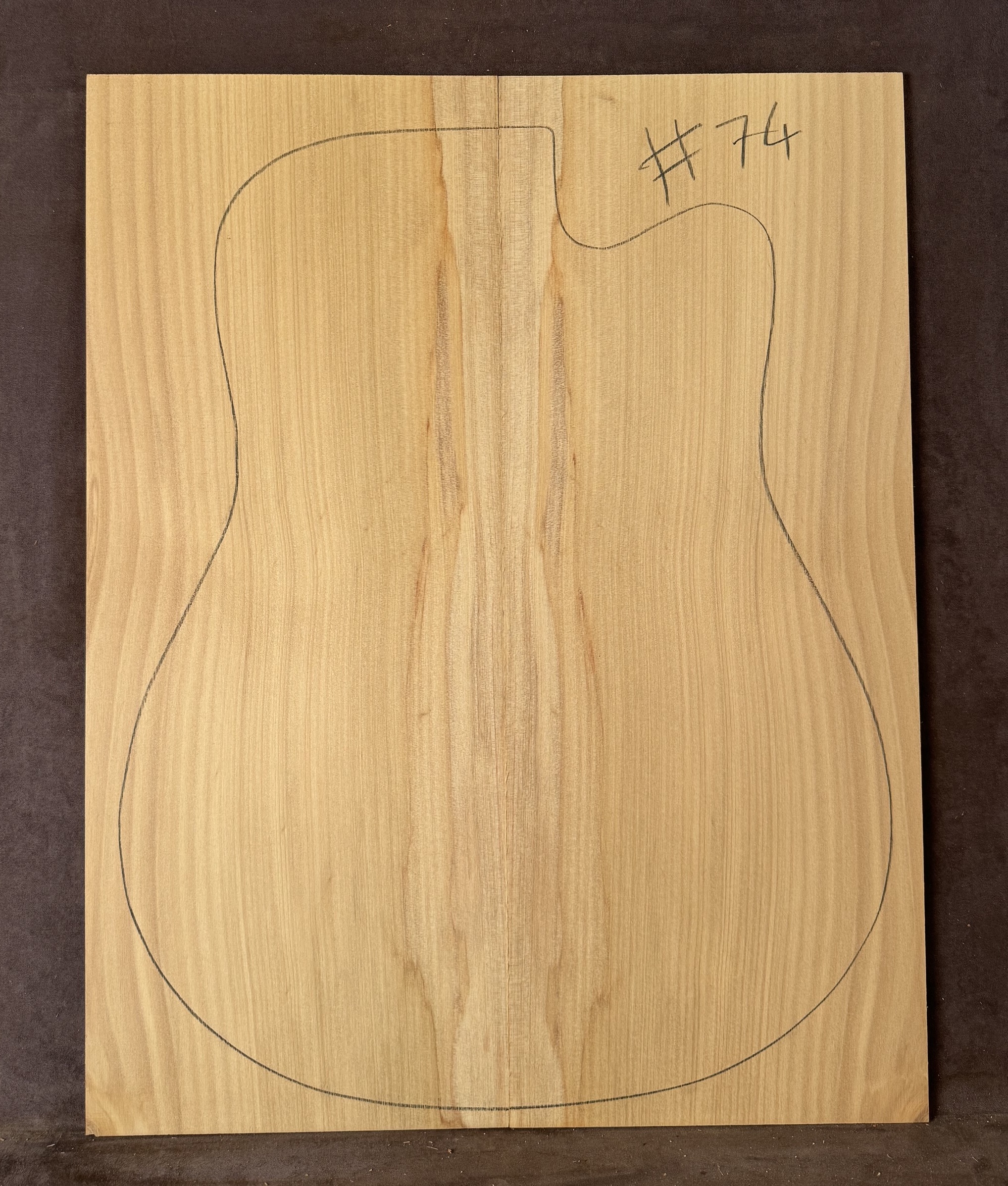 Acoustic guitar Bunya Pine Soundboard