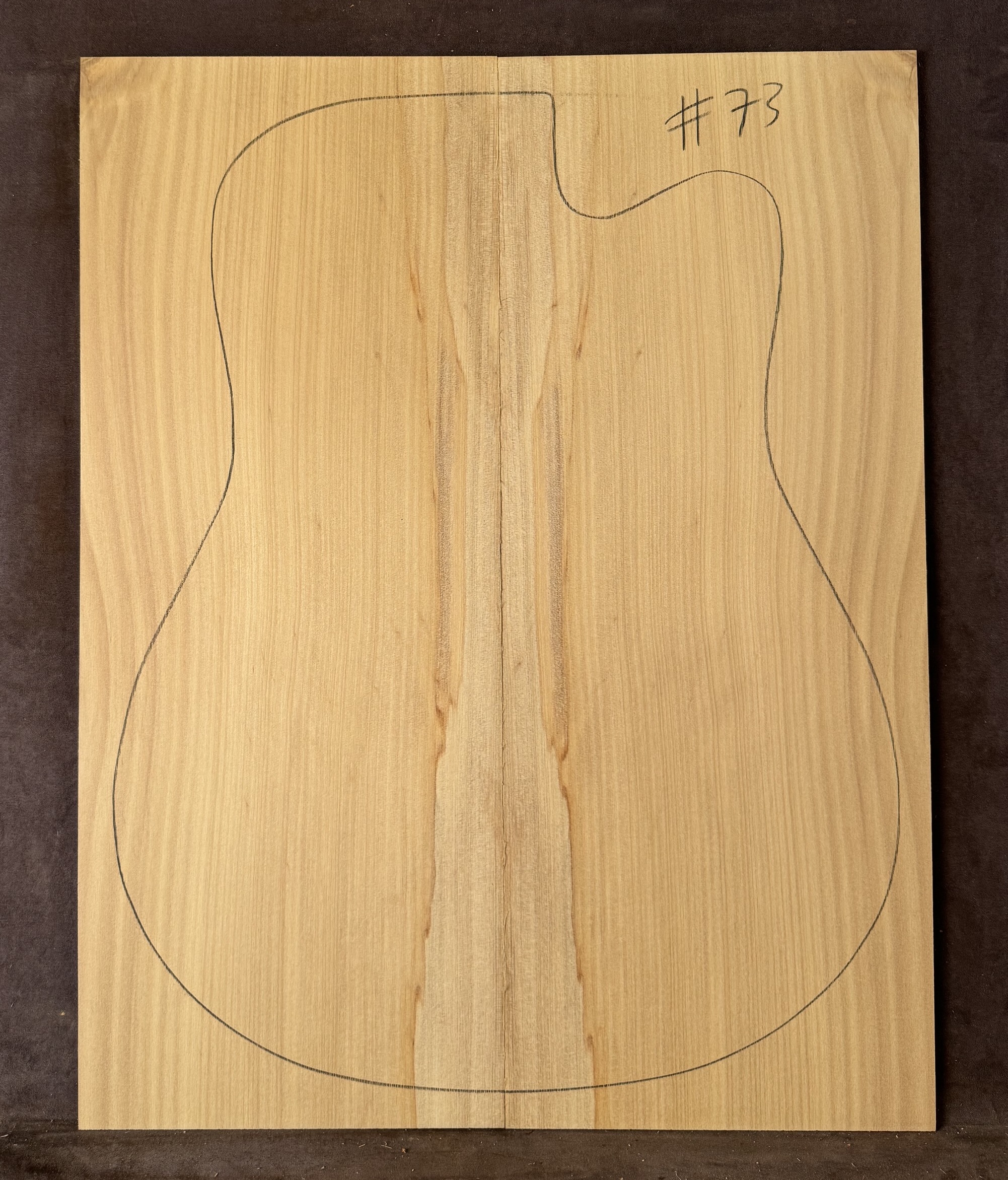 Acoustic guitar Bunya Pine Soundboard