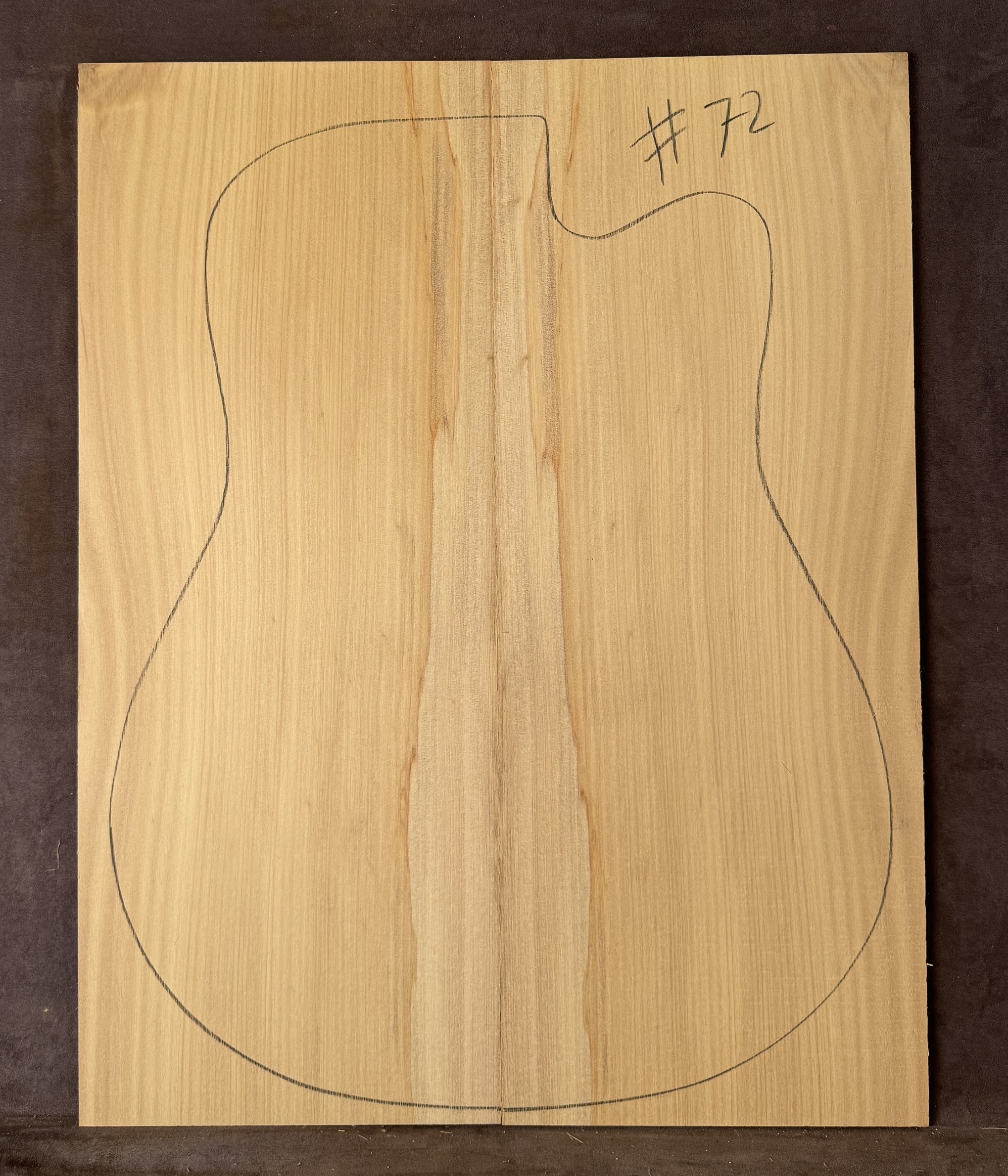Acoustic guitar Bunya Pine Soundboard