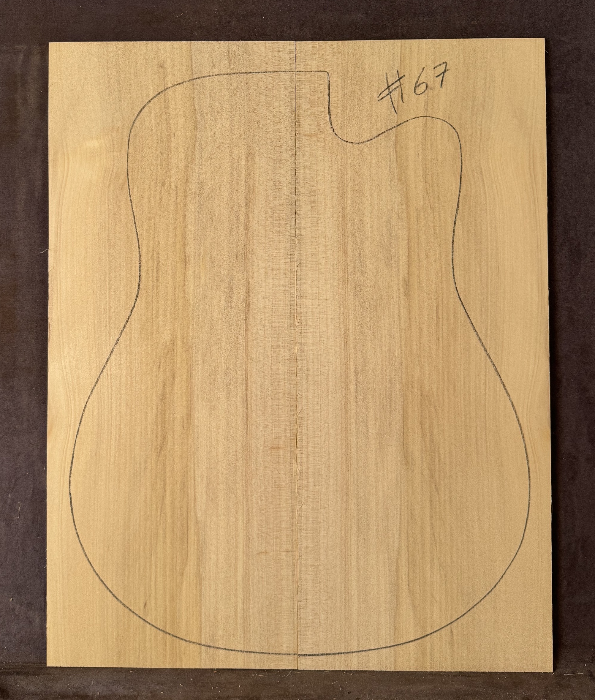 Acoustic guitar Bunya Pine Soundboard