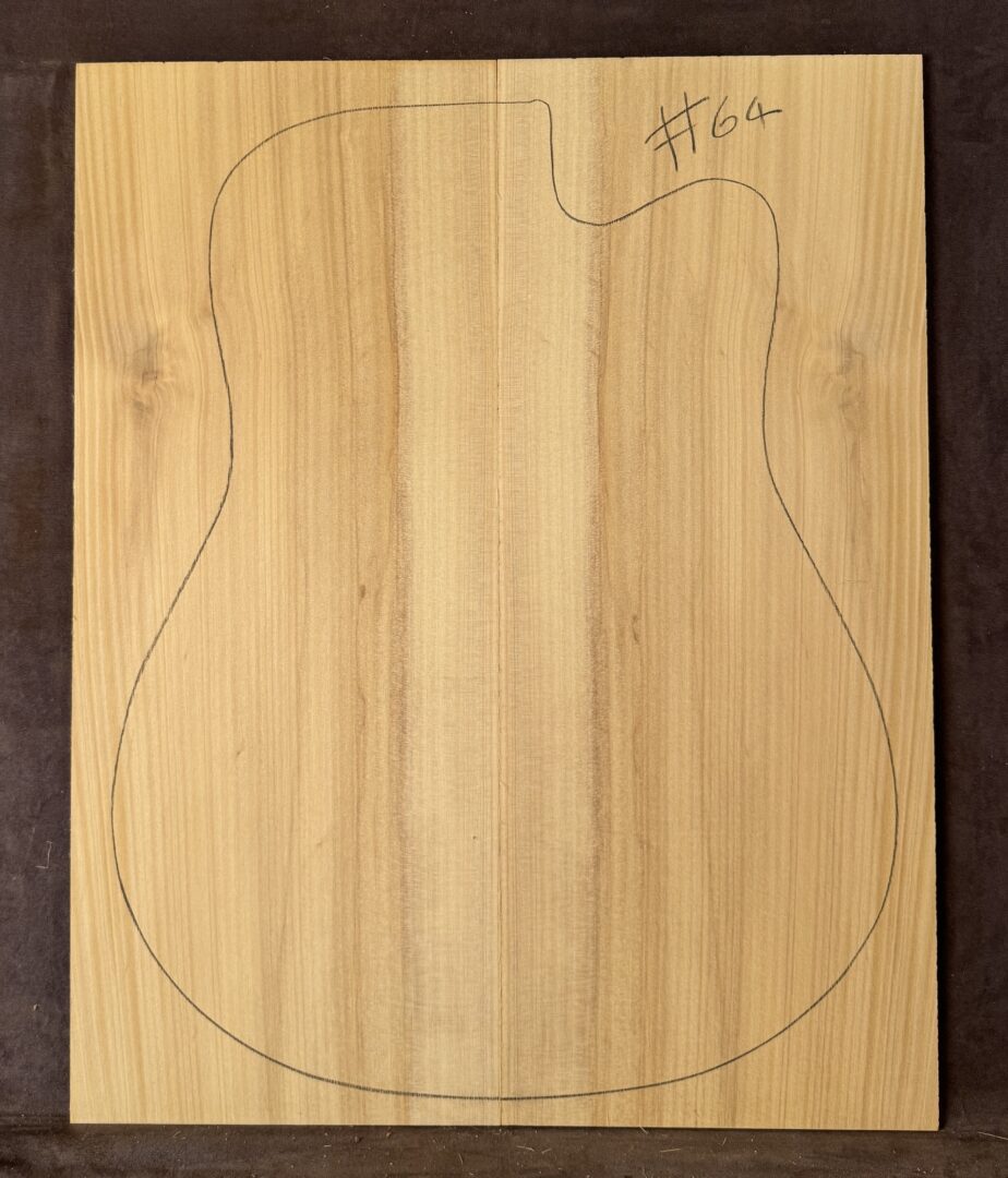 Acoustic guitar Bunya Pine Soundboard