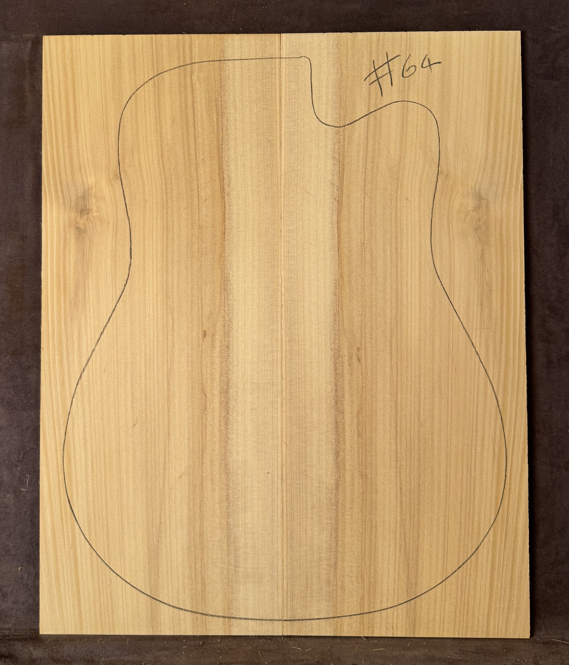 Acoustic guitar Bunya Pine Soundboard