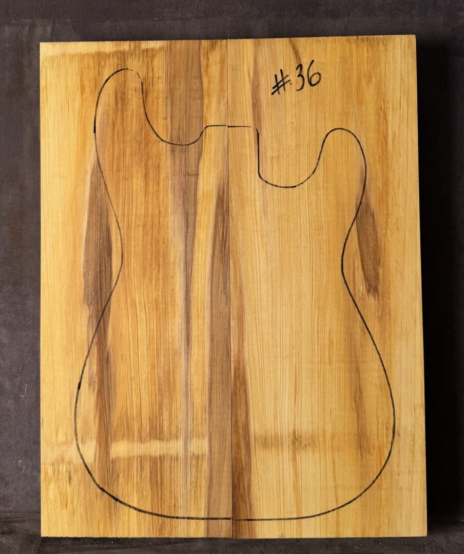 Electric Guitar Body Blank