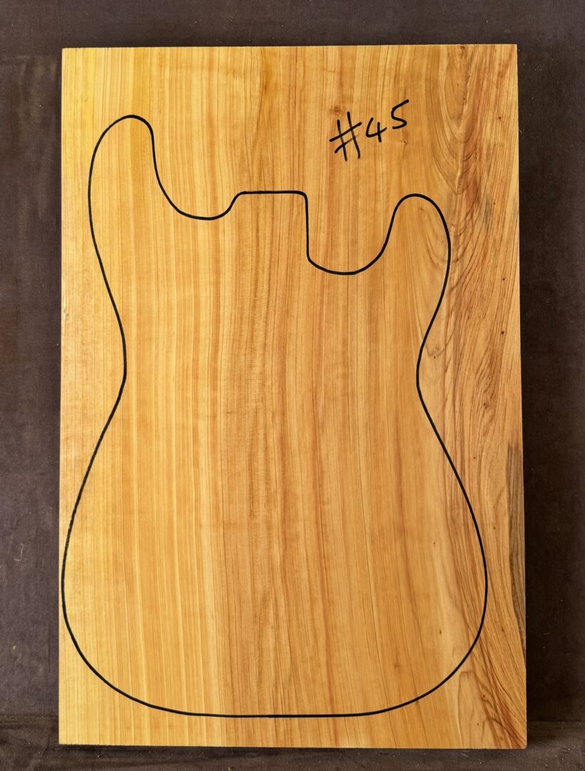 Electric Guitar Body Blank
